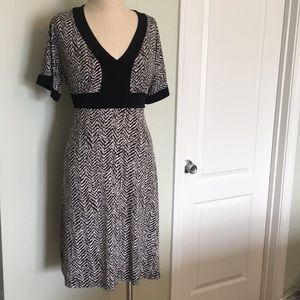 En Focus Studio Black & White Dress